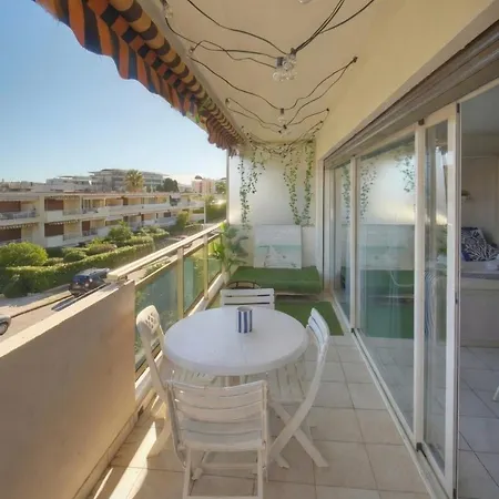 Frgk 'copacabana' Palm Riviera Terrace, Parking, Ac High Speed Wi-fi Cannes